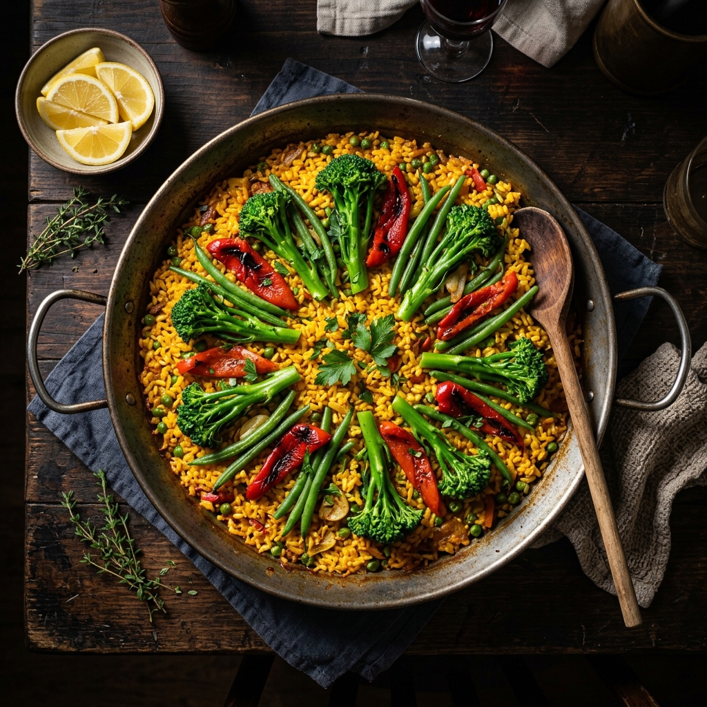 Broccoli Paella